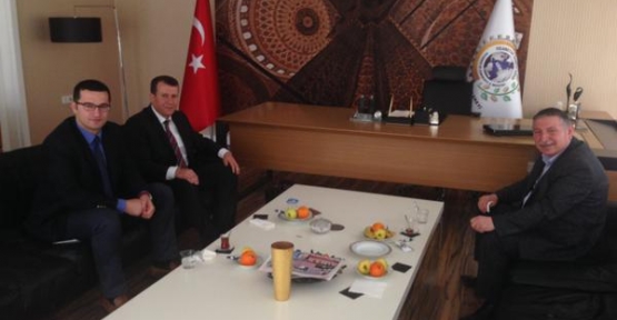 DİKA Kalkınma Kurulu Başkanı Ahmet Akgül, STSO Başkan Vekili Nedim Kuzu’yu Ziyaret Etti
