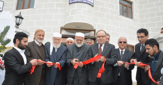 DOLUHARMAN KÖYÜNDE CAMİ VE KURAN KURSU AÇILIŞI YAPILDI