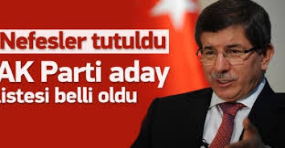 İşte Siirt AK Parti Milletvekili Adayları ..