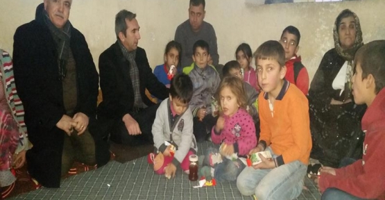 Kaymakam Dayanç, Şırnak, Cizre ve Silopi'den Gelen Aileleri Ziyaret Etti