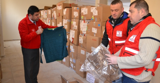 Kızılay, Terör Mağdurlarına Yardım Dağıtımına Başladı