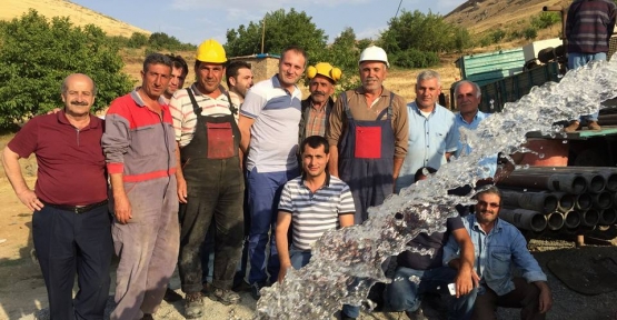 KÖPÜKLÜ SİSTEMLE SU ARAMA ÇALIŞMALARI SONUÇ VERDİ