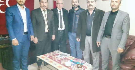 Koruculardan MHP Siirt İl Başkanı Cantürk’e Ziyaret‏