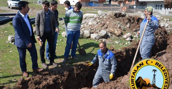 Kurtalan Belediyesi Alt Yapı Çalışmalarına Başladı