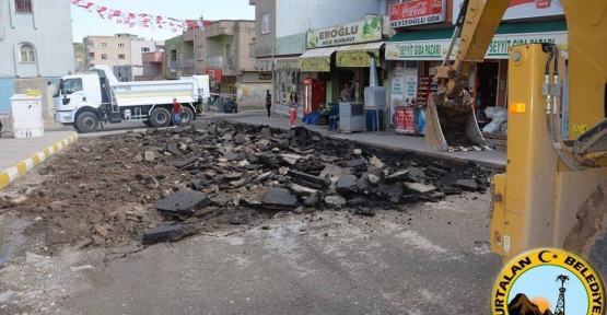 KURTALAN BEYKENT CADDESİ YENİLENİYOR