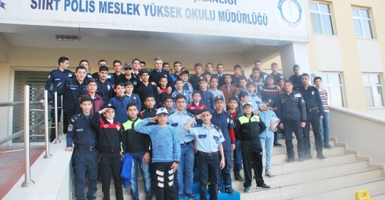 Polis Meslek Yüksekokulunun Minik Misafirleri Vardı