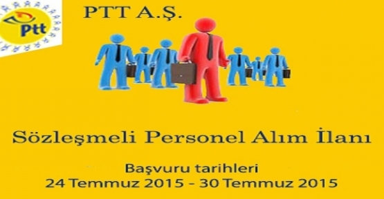 PTT Personel Alımı