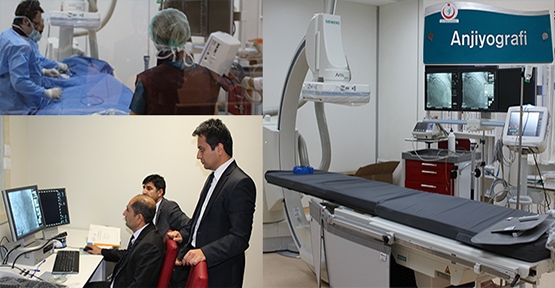 Siirt Devlet Hastanesinde Anjiyografi Ünitesi Hizmete Açıldı