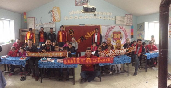 Siirt Ultraslan Köy Okullarına Yardımları Devam Ediyor