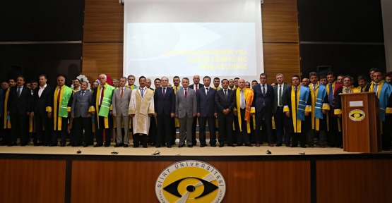Siirt Üniversitesinde Akademik Yıl Açılışı Dolayısıyla Tören Düzenlendi
