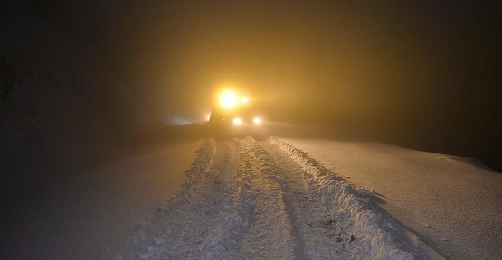 Siirt'te Köy Yolunda Mahsur Kalan 29 Kişi Kurtarıldı