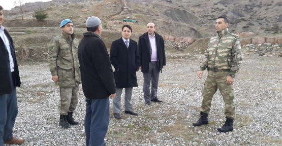 Şirvan Kaymakamı Yüksel, Boylu Jandarma Karakol Komutanlığını Ziyaret Etti