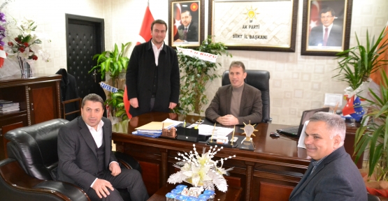 STSO Başkanı Kuzu, AK Parti İl Başkanı Çalapkuluyu Ziyaret Etti