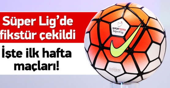 Süper Lig'de İlk Yarı Fikstürü