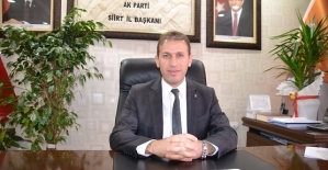AK Parti İl Başkanı Çalapkulu'dan Regaip Kandili Mesajı