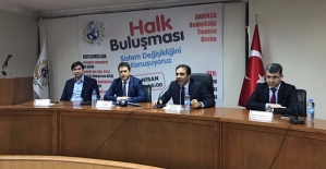 Anayasa Değişikliği Tanıtım Grubu Halkla Buluştu