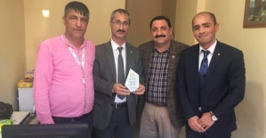 Siirt'in En Güncel Haber Sitesi Medya Siirt'e Plaket