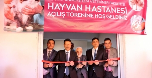 Siirt Üniversitesinde Hayvan Hastanesi Açıldı