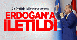 AK Parti'de Çifte Tarama! Erdoğan'a İletildi