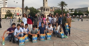 Siirtli Başarılı Öğrenciler,Karne Sevinçlerini İzmir'de Yaşadı