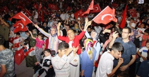 Demokrasi Nöbeti Yoğun Bir Katılımla Gerçekleşti