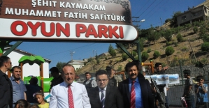 Şehit Kaymakam Muhammet Fatih Safitürk Oyun Parkının Açılışı Yapıldı