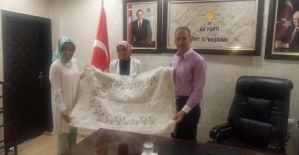 Erzurum Milletvekili Taşkesenlioğlu, AK Parti İl Başkanı Çalapkulu'yu Ziyaret Etti
