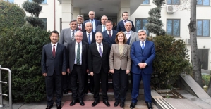 Rektör Erman, Tarım Bakanı Ahmet Fakıbaba İle Bir Araya Geldi
