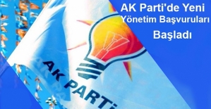 AK Parti'de Yeni Yönetim Başvuruları Başladı