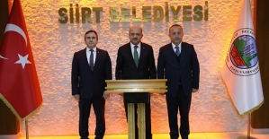 Başbakan Yardımcısı Fikri Işık, Siirt Belediyesini Ziyaret Etti