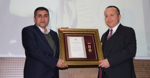 Şehit Mansur Cengiz'in Ailesine “Devlet Övünç Madalyası ve Berat” Verildi