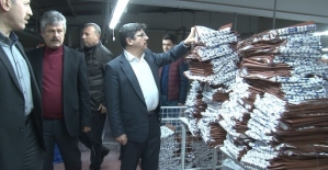 Aktay, Organize Sanayi Bölgesinde İncelemelerde Bulundu