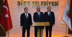İçişleri Bakan Yardımcısı Mehmet Ersoy, Siirt Belediyesini Ziyaret Etti