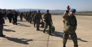 Komandolar Dualarla Afrin'e Uğurlandı