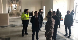 Vali Atik, İl Emniyet Müdürlüğü Yeni Hizmet Binası İnşaatını İnceledi