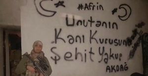 Mehmetçik Afrin'de, Baykan’da Şehit Olan Yakup Akdağ'ı Unutmadı