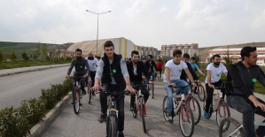 Siirt Üniversitesinde Bisiklet Sürme Etkinliği  Yapıldı