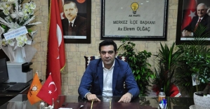 AK Parti Merkez İlçe Başkanı Ekrem Olgaç’ın Berat Kandili Mesajı