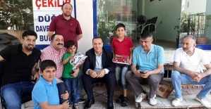 AK Parti Milletvekili Adayı Osman Ören'e Yoğun İlgi