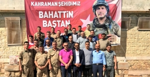 Trabzonlu Uzman Çavuşun Şehit Edildiği Bölgeye Trabzon’dan Anlamlı Ziyaret