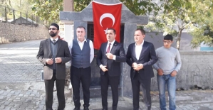 Pervari’de Şehit Polis Cuma Ali Hakan Adına Yaptırılan Hayratın Açılışı Yapıldı