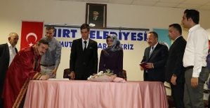 Vali Atik, Zeynep ve Fatih Çiftinin Nikah Şahidi Oldu