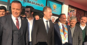 AK Parti Belediye Başkan Adayı Ali İlbaş, Coşkuyla Karşılandı