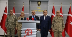 İçişleri Bakan Yardımcısı Ersoy ve Jandarma Genel Komutanı Orgeneral Çetin, Vali Atik’i Ziyaret Etti