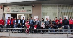 Siirt Kızılay Şubesi Engellileri Unutmadı..