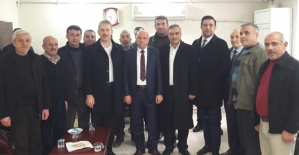 AK Parti Heyeti, Belediye-İş Sendikası'nı Ziyaret Etti