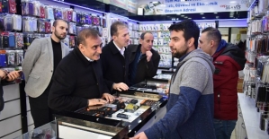 Belediye Başkan Adayı Ali İlbaş, Esnaf Ziyaretlerine Devam Ediyor
