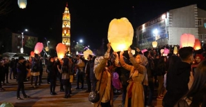 Üniversiteli Gençler, Cumhur İttifakı'na Destek İçin Dilek Balonu Uçurdu