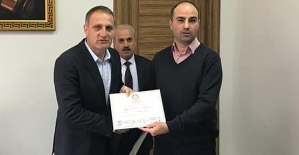 Pervari Belediye Başkanı Tayyar Özcan Mazbatasını Aldı