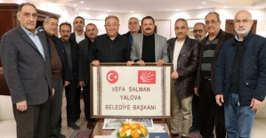 Yalova SİDER'den, Başkan Salman'a Hayırlı Olsun Ziyareti